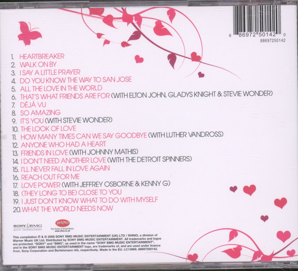 Dionne Warwick - Love Collection - Cd