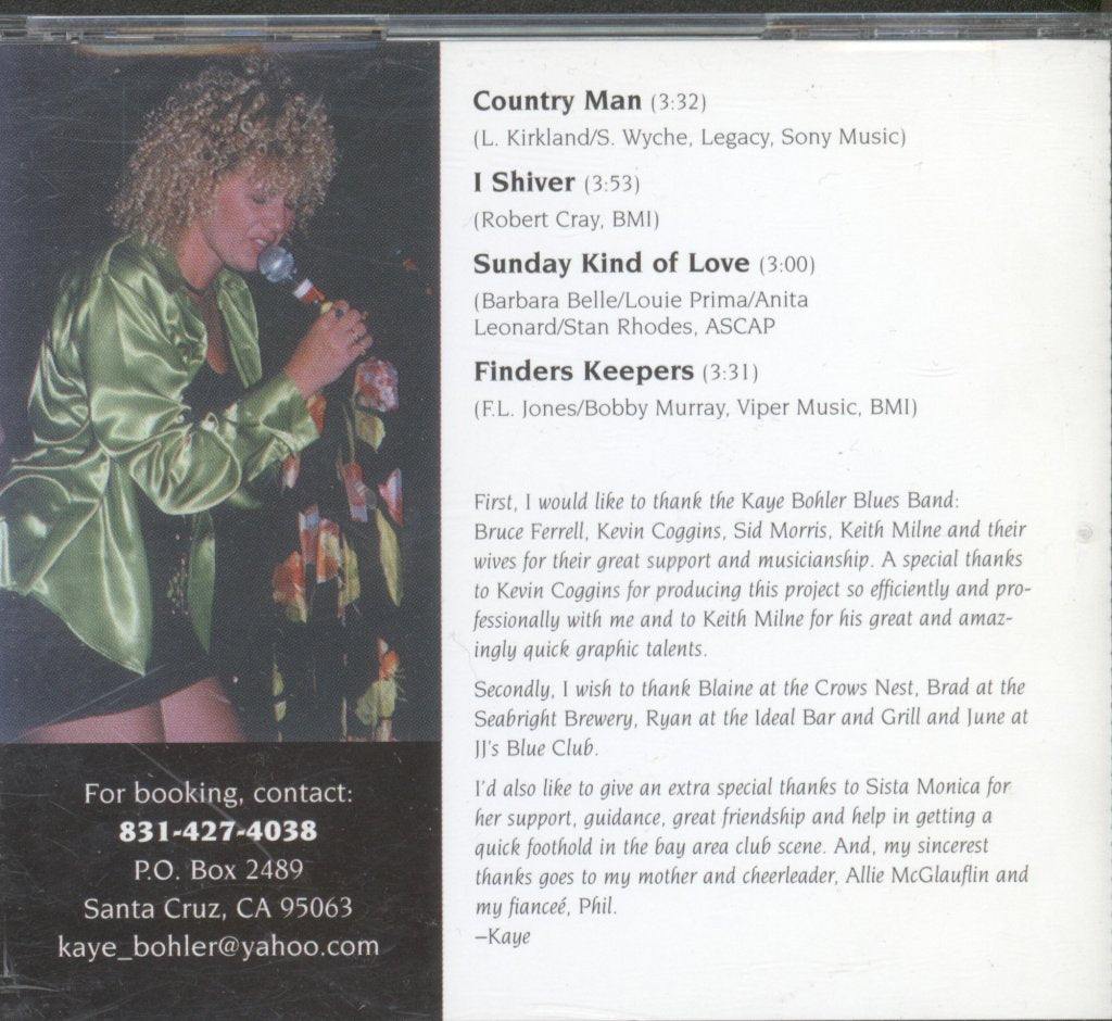 Kayre Bohler - Kayre Bohler - Cd