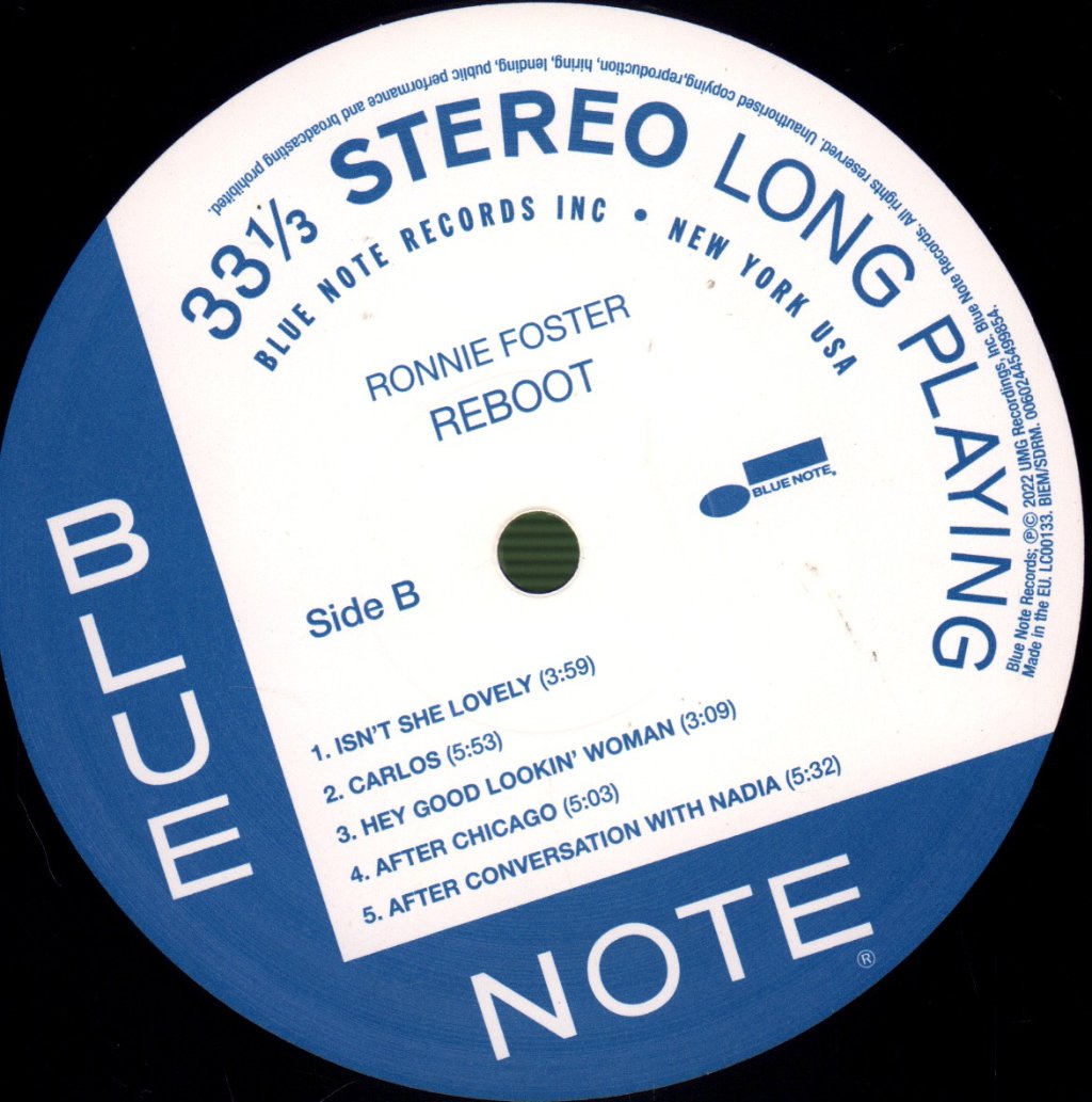 Ronnie Foster - Reboot - Lp