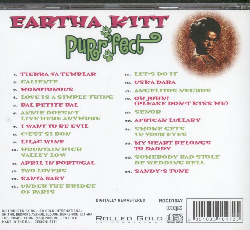 Eartha Kitt - Purr'fect - Cd