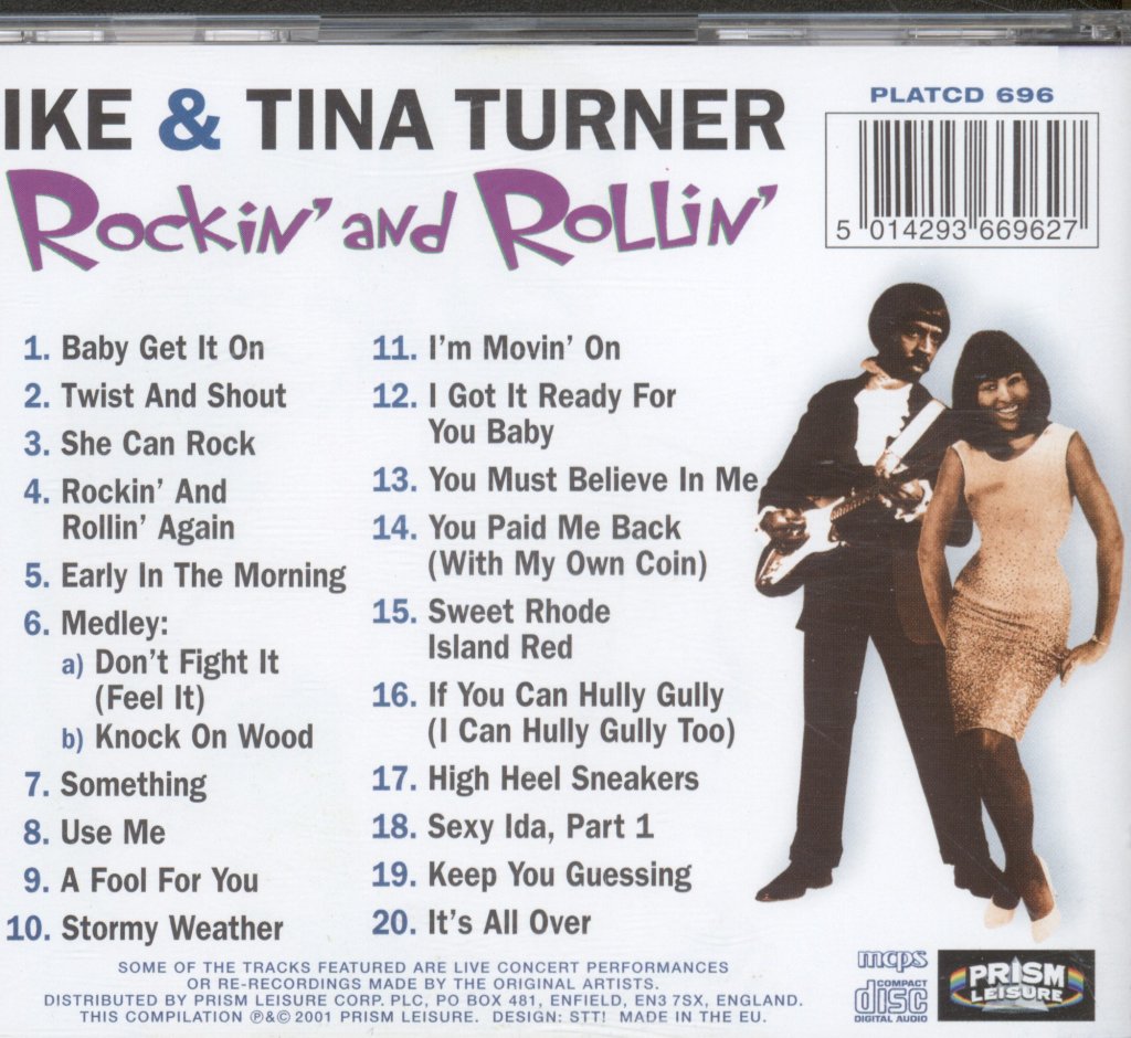 Ike And Tina Turner - Rockin' And Rollin' - Cd