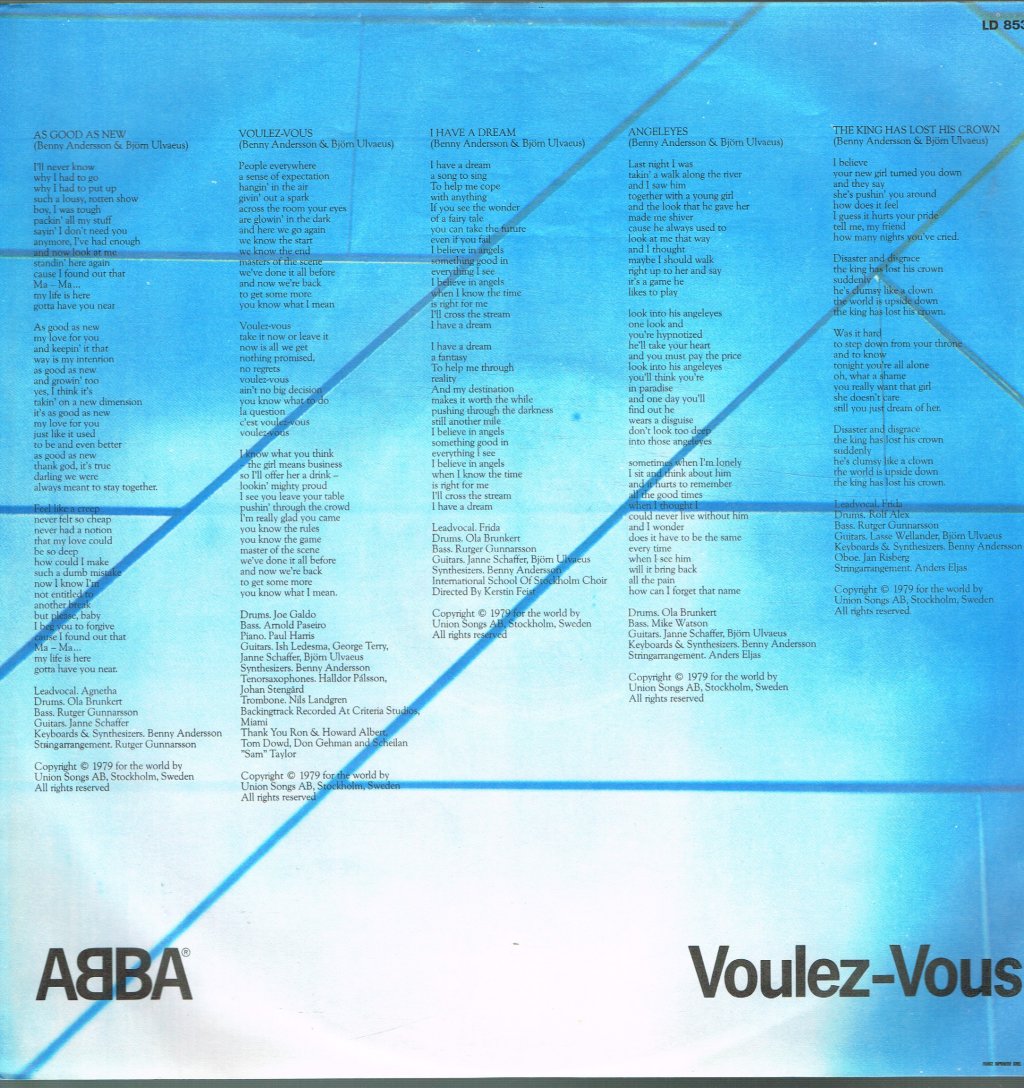 ABBA - Voulez-Vous - Lp