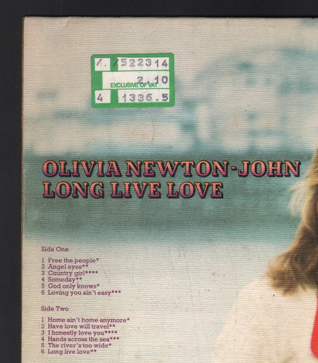 Olivia Newton John - Long Live Love - Lp