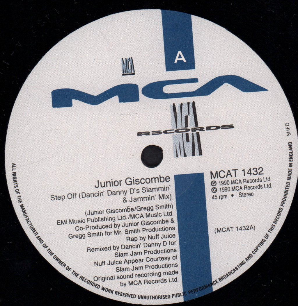 Junior Giscombe - Step Off - 12 Inch