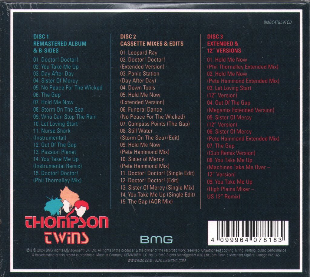 Thompson Twins - Into the Gap (Deluxe Edition) - Triple Cd