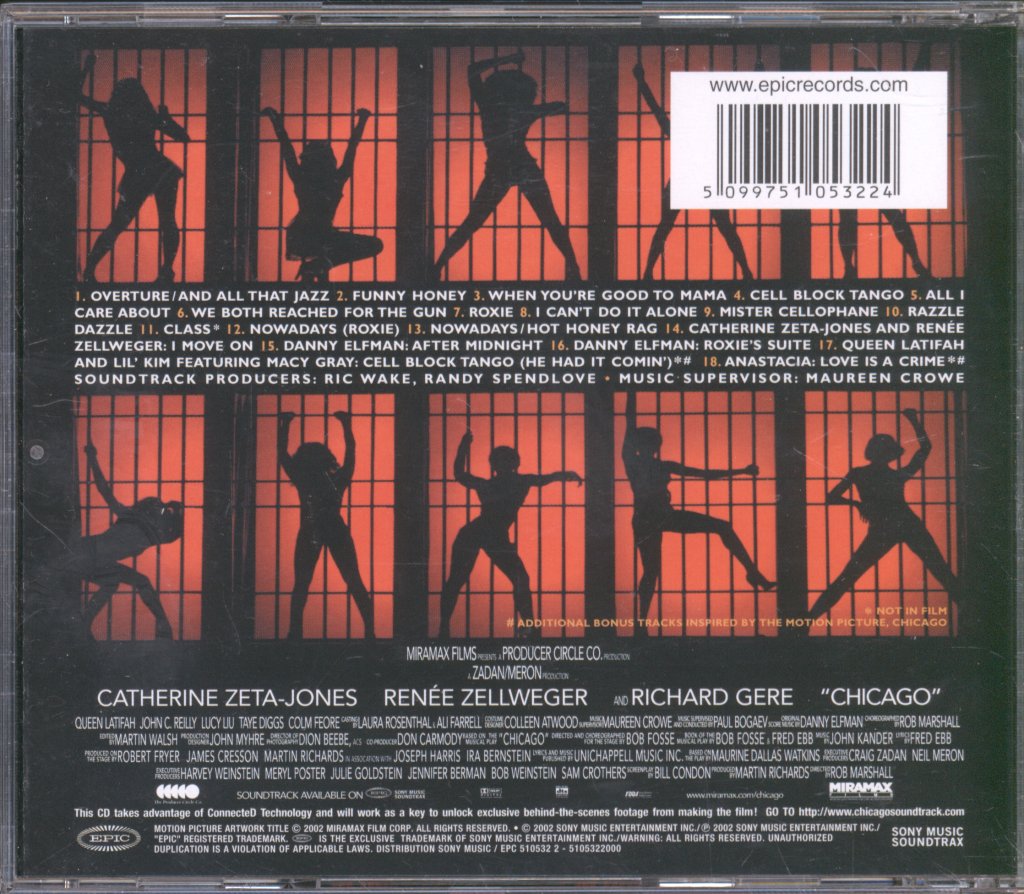 Various Artists - Chicago (Music From The Miramax Motion Picture) - Cd