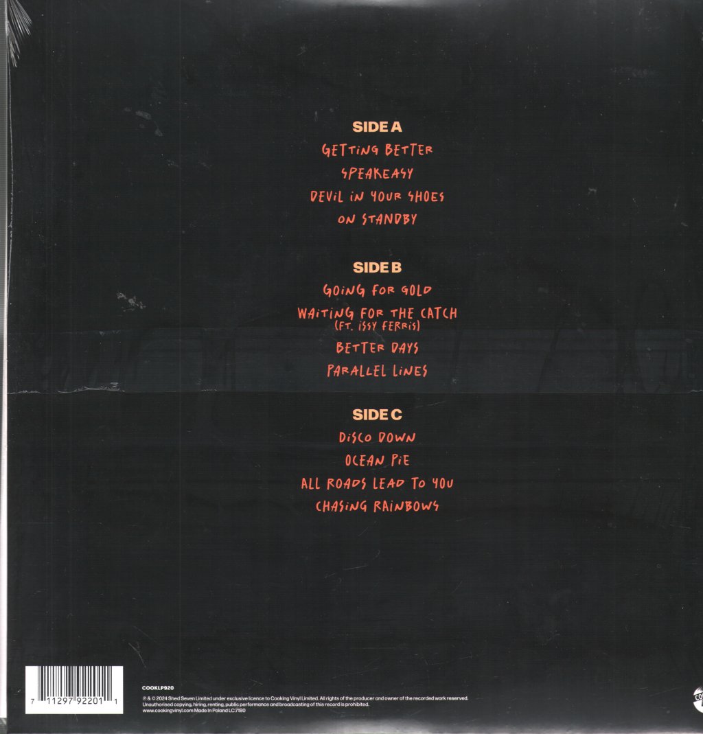 Shed Seven - Liquid Gold - Double Lp