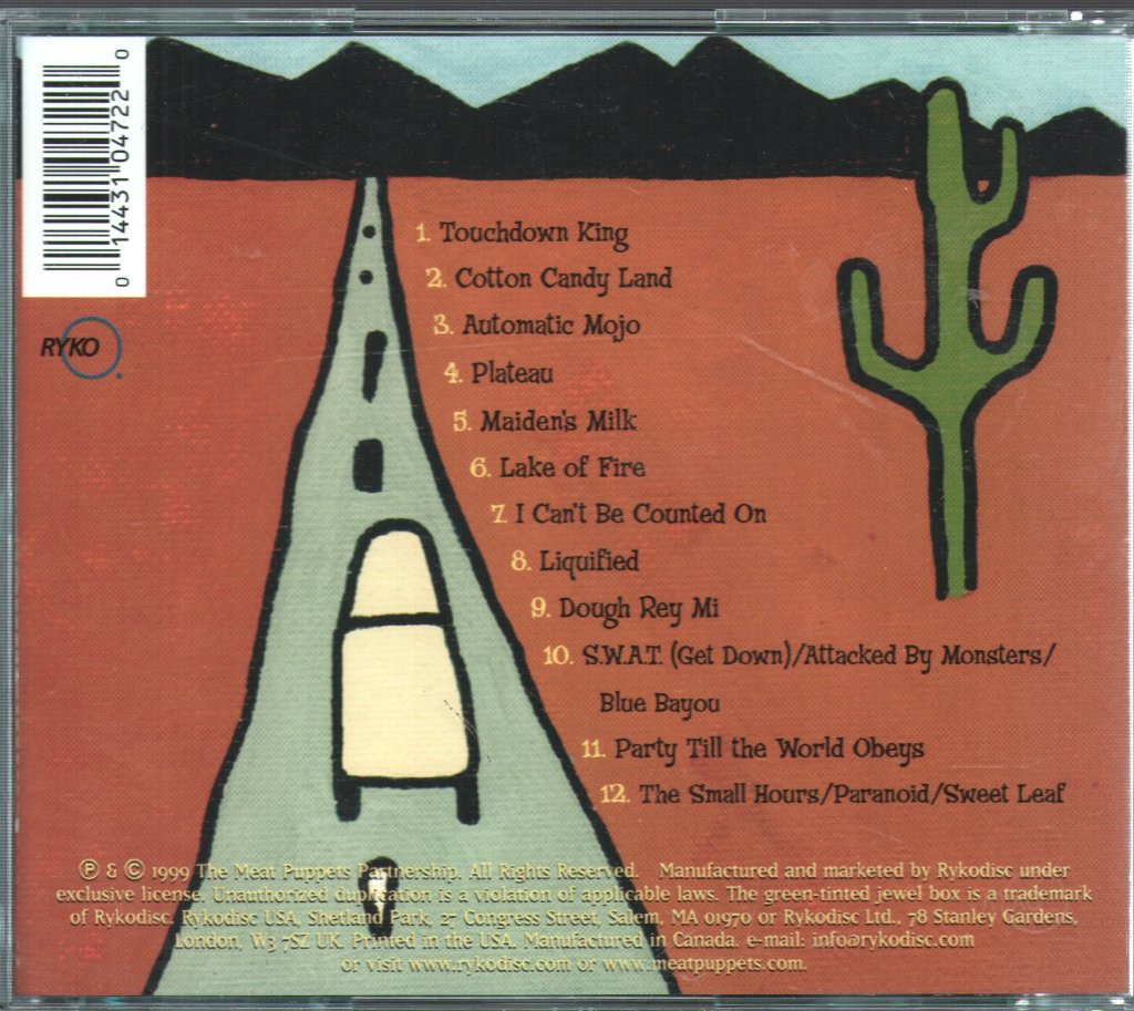 Meat Puppets - Live In Montana - Cd