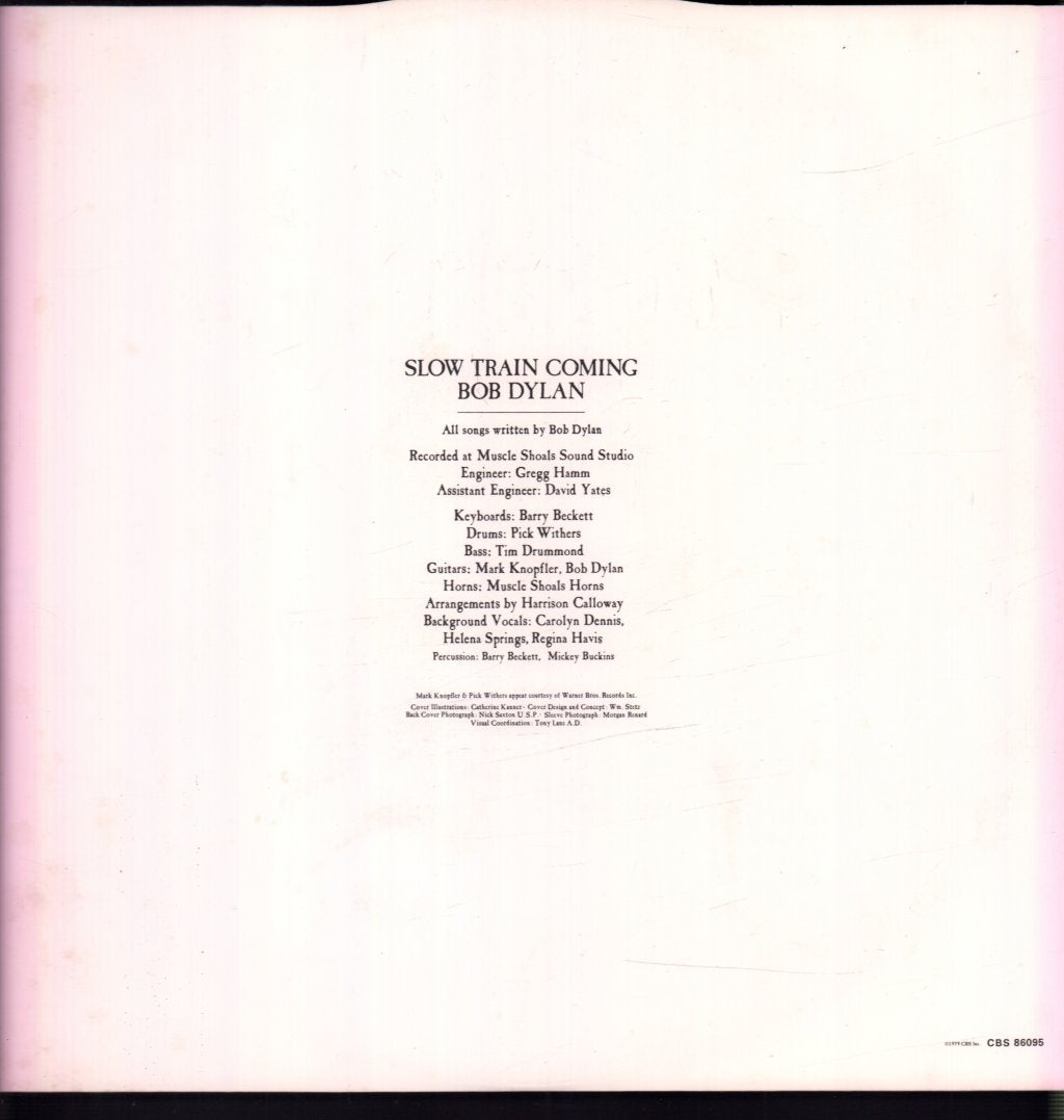 Bob Dylan - Slow Train Coming - Lp