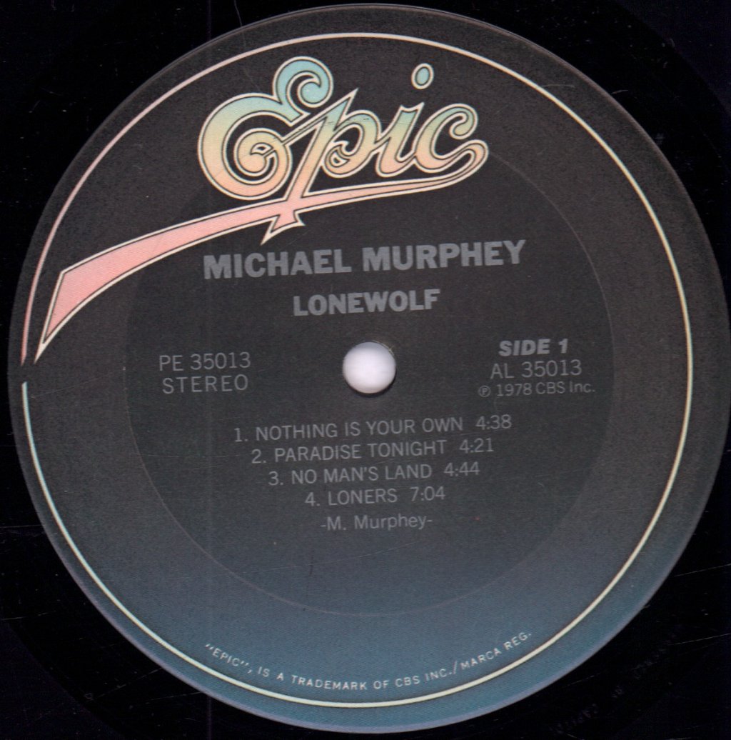 Michael Martin Murphey - Lonewolf - Lp