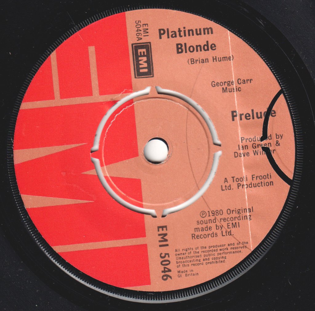 Prelude - Platinum Blonde - 7 Inch