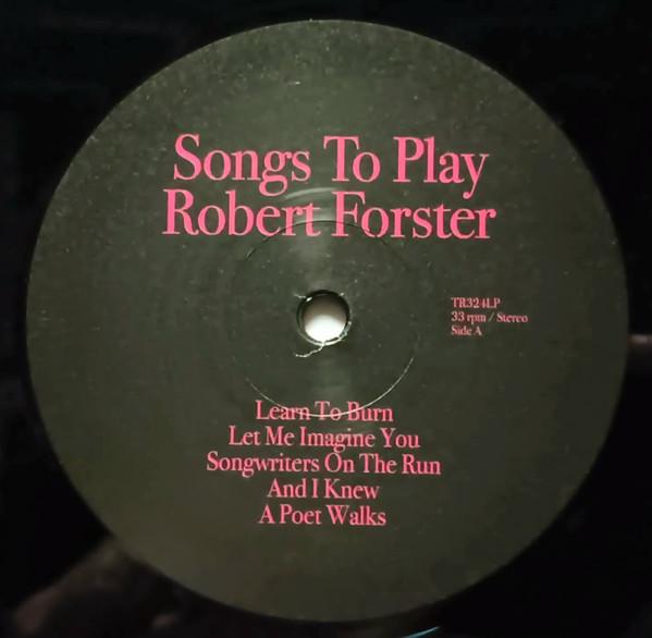Robert Forster - Songs To Play - Lp