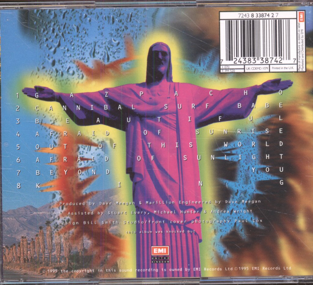 Marillion - Afraid Of Sunlight - Cd