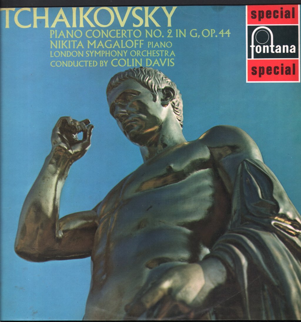 Nikita Magaloff / Colin Davis / London Symphony Orch. - Tchaikovsky - Piano Concerto No.2 In G, Op.44 - Lp