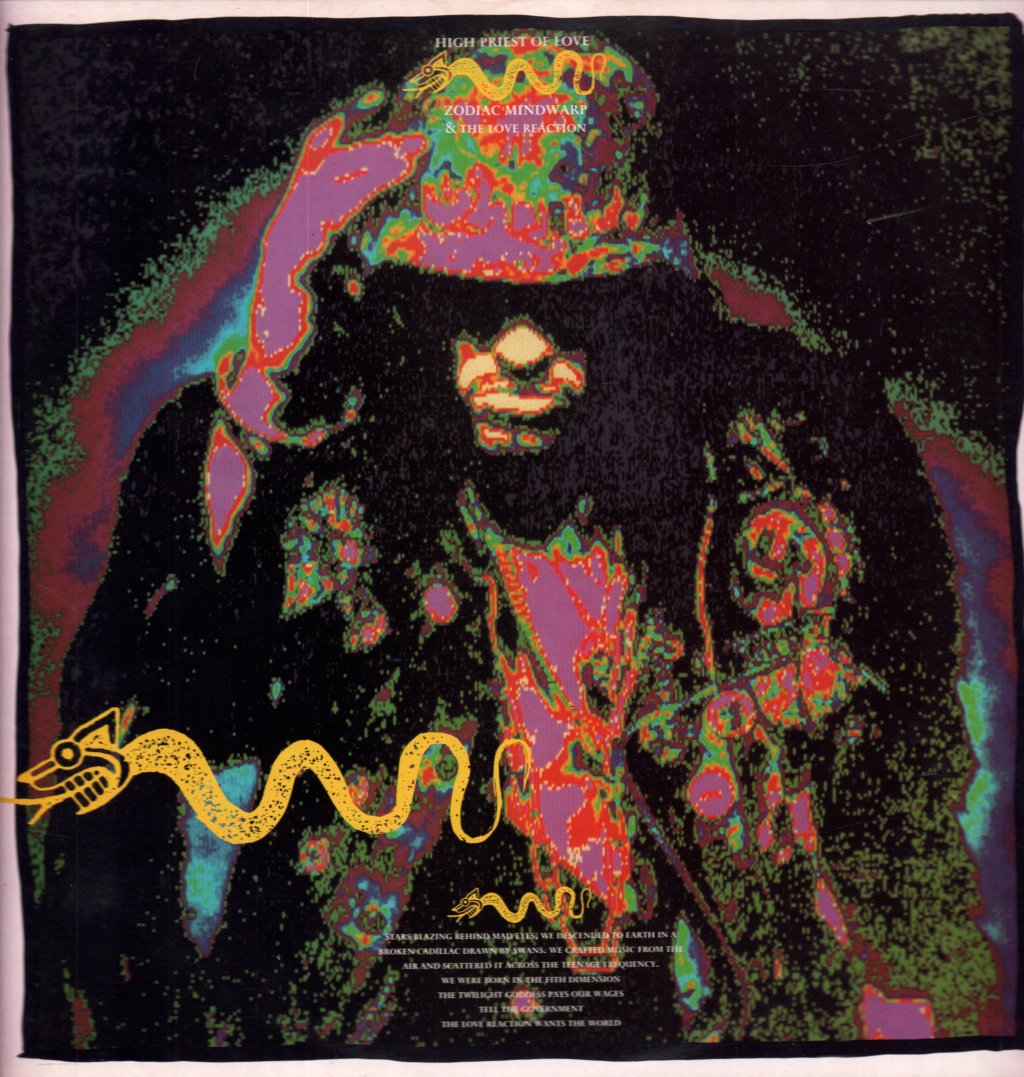 Zodiac Mindwarp - High Priest Of Love - Lp