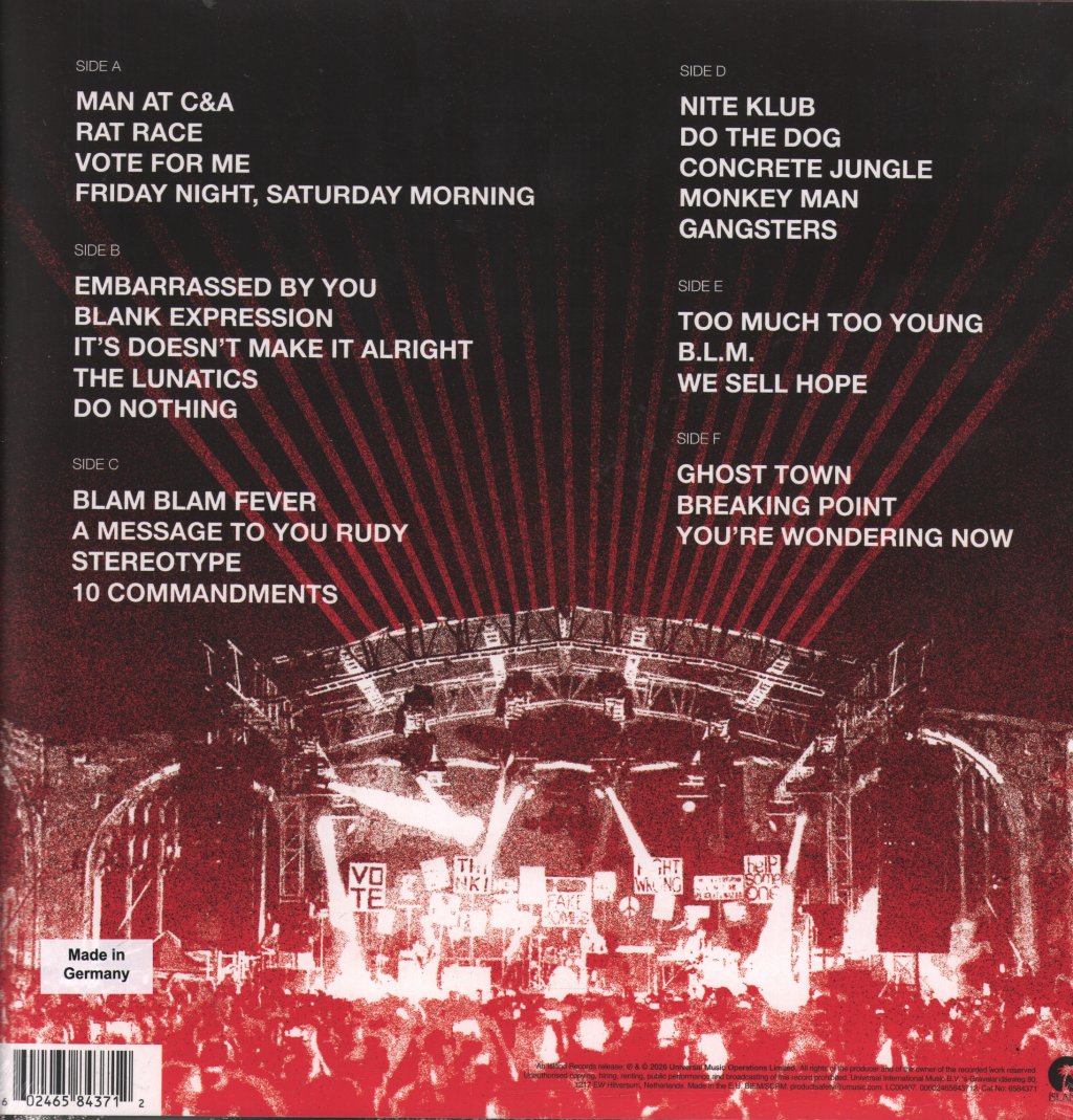 Specials - Live From The Cathedral - Triple Lp