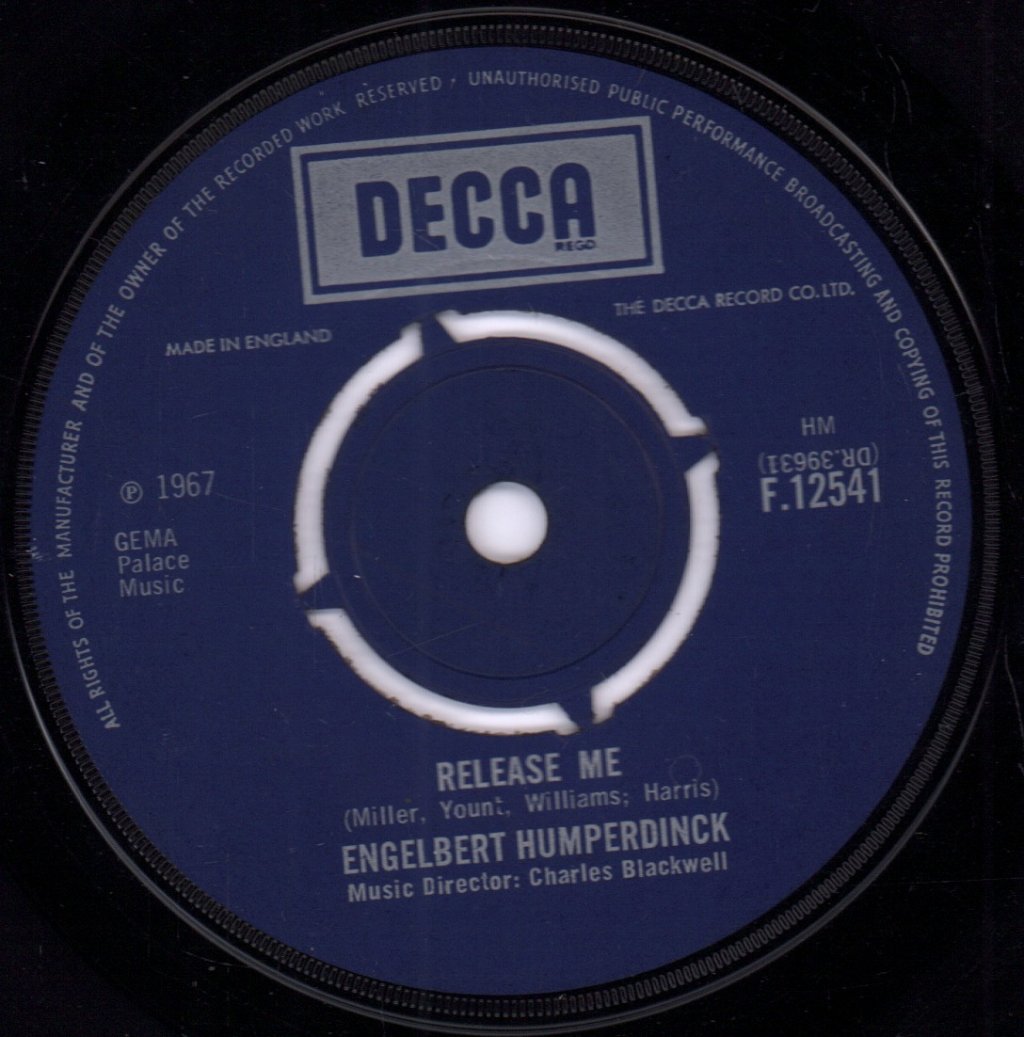 Engelbert Humperdinck - Release Me - 7 Inch