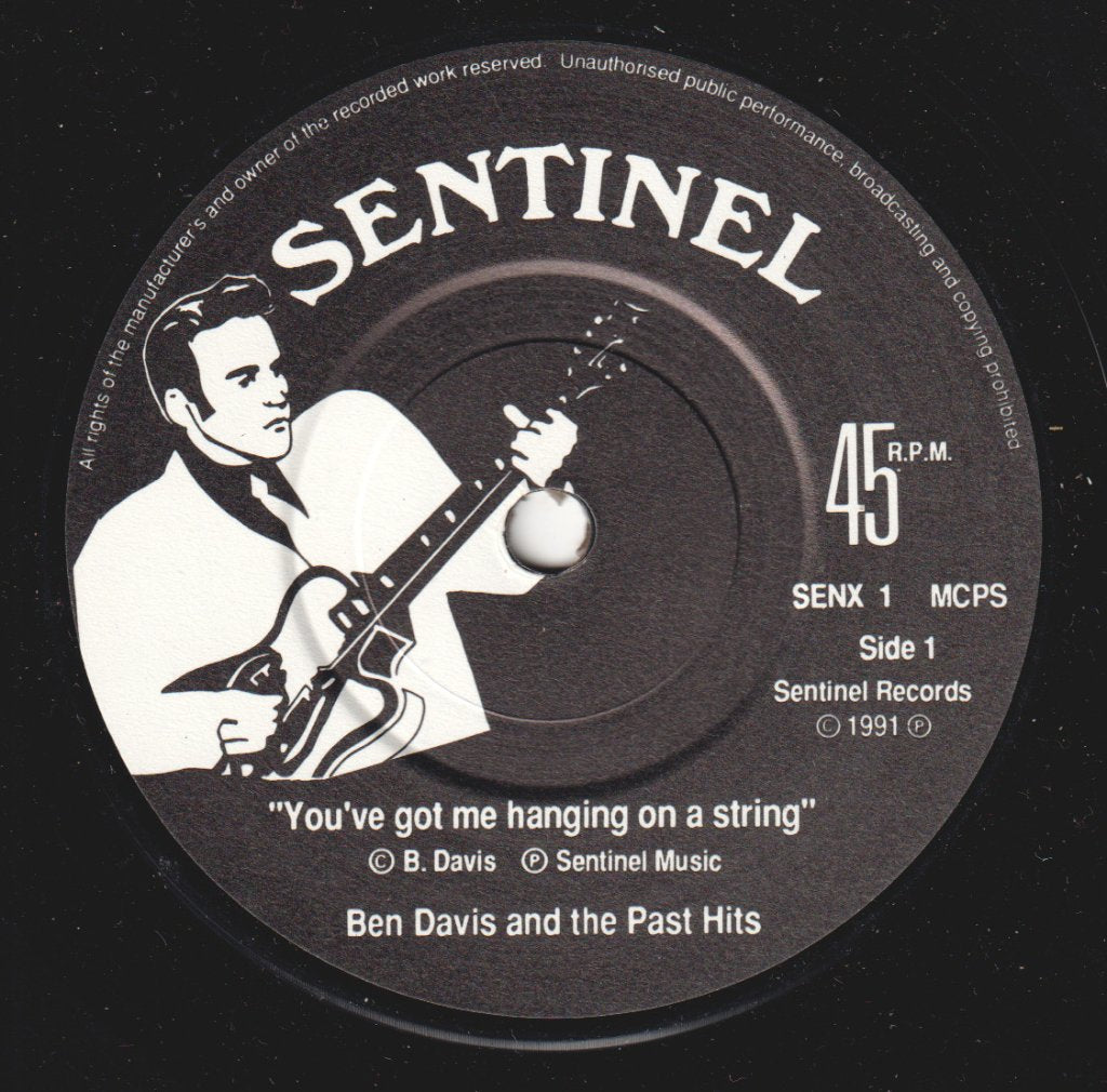 Ben Davis And The Past Hits - You've Got Me Hangin' On A String - 7 Inch