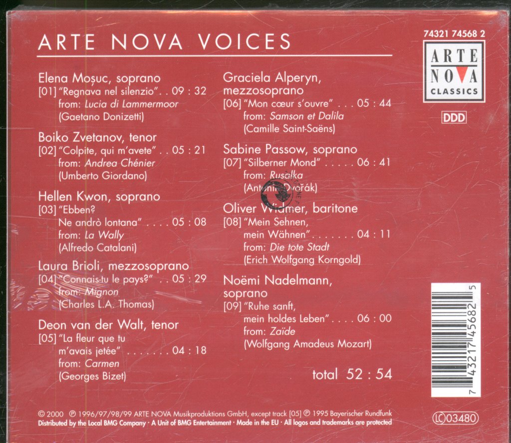 Various Artists - Arte Nova Voices - Cd