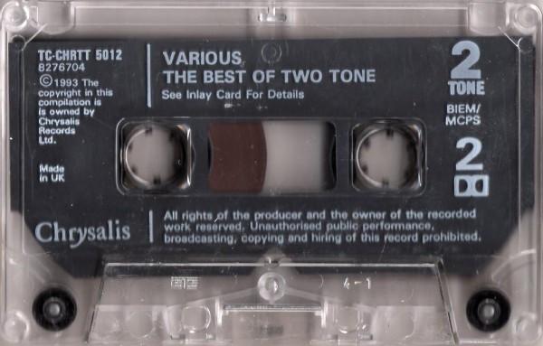 Various Artists - Best Of 2 Tone - Cassette