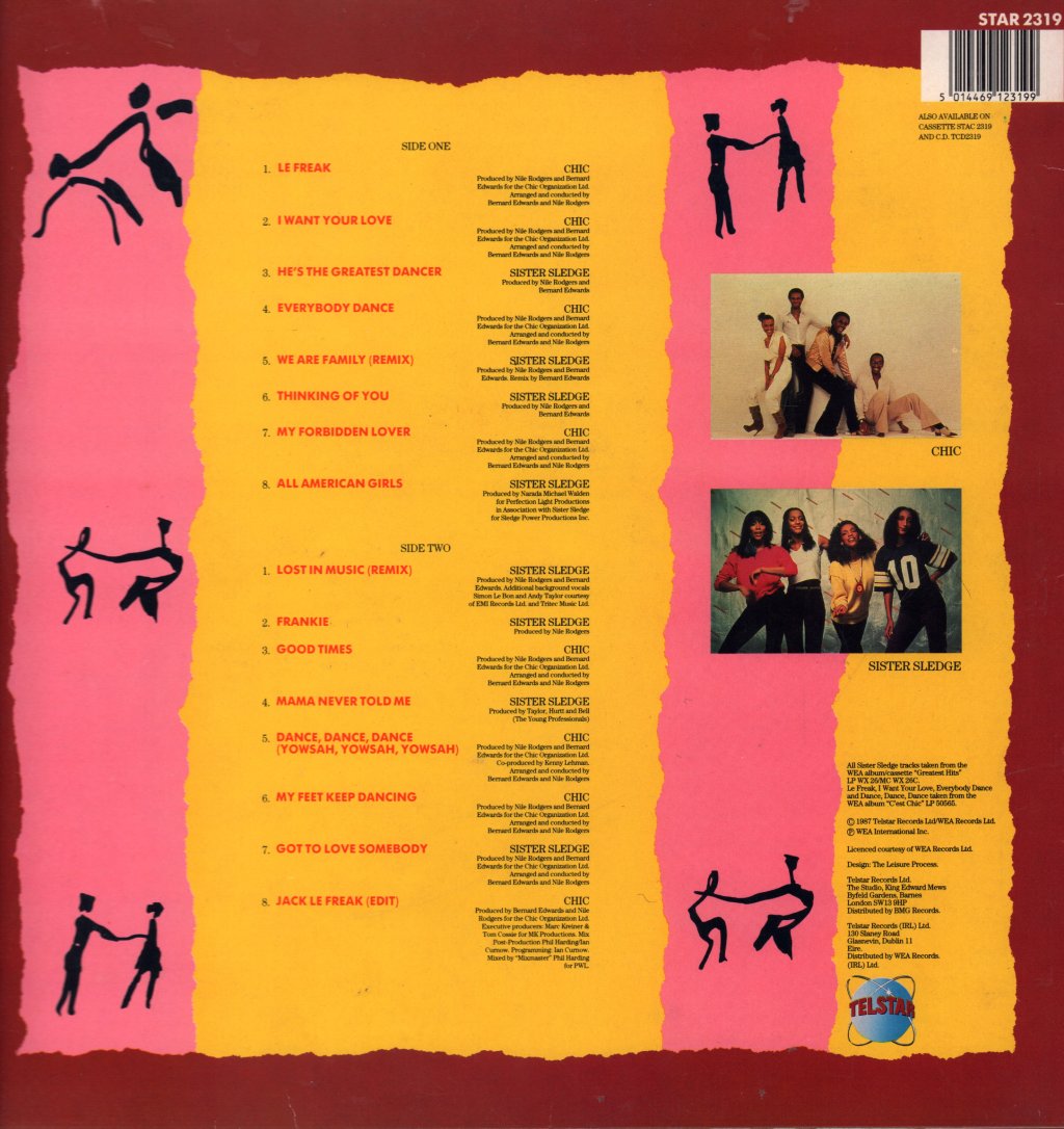 Chic / Sister Sledge - Freak Out - Greatest Hits Of - Lp