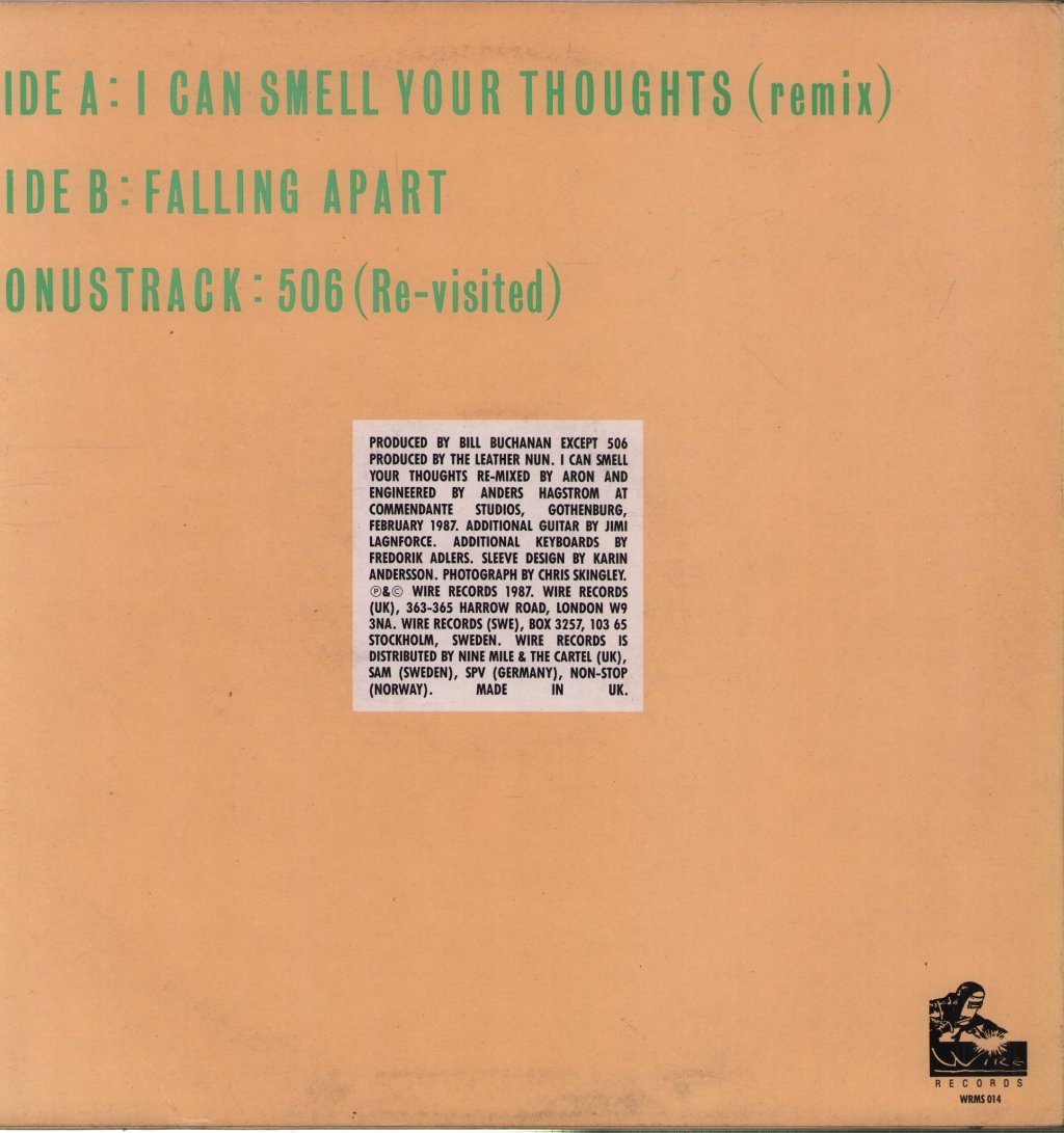Leather Nun - I Can Smell Your Thoughts - 12 Inch