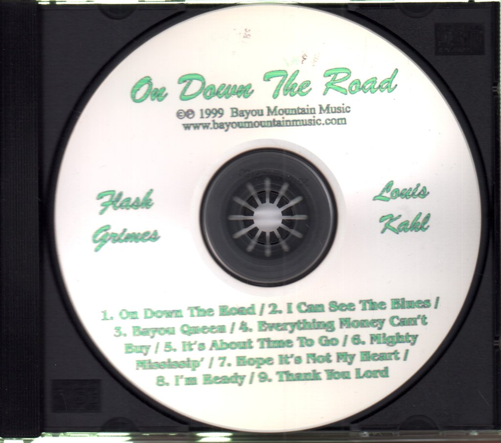 flash grimes and louis kahl - on down the road - Cdr