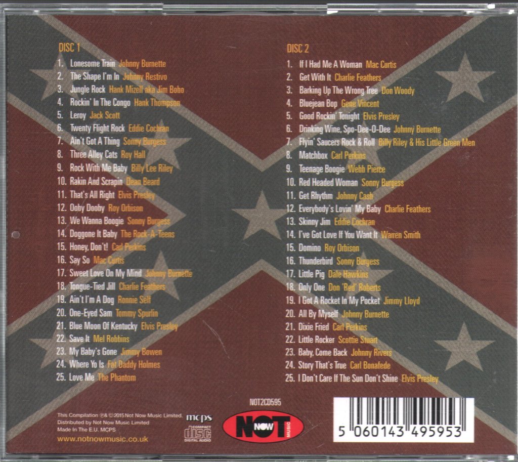 Various Artists - Red Hot Rockabilly - Double Cd