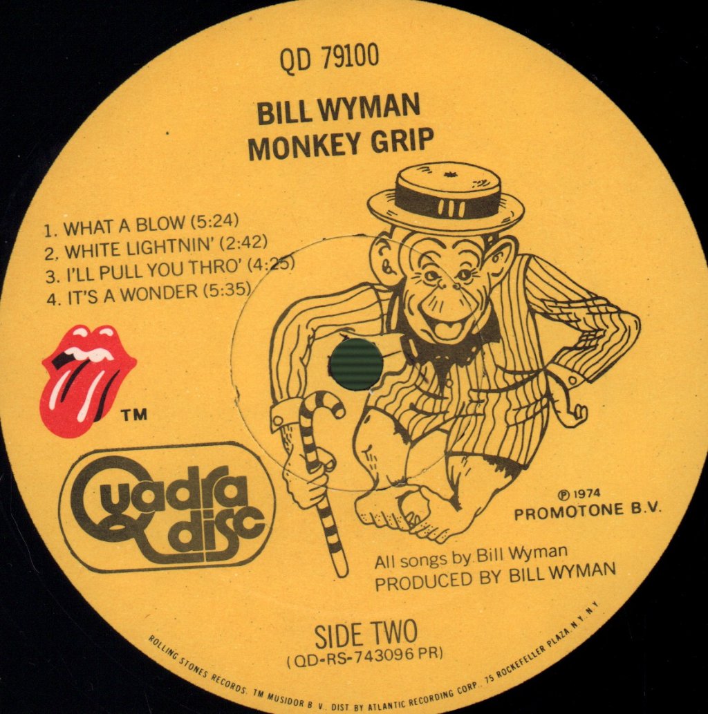 Bill Wyman - Monkey Grip - Lp
