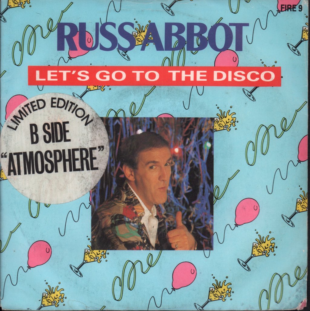 Russ Abbot - Let's Go To The Disco - 7 Inch