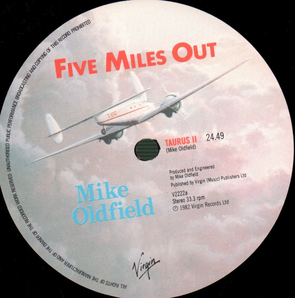 Mike Oldfield - Five Miles Out - Lp