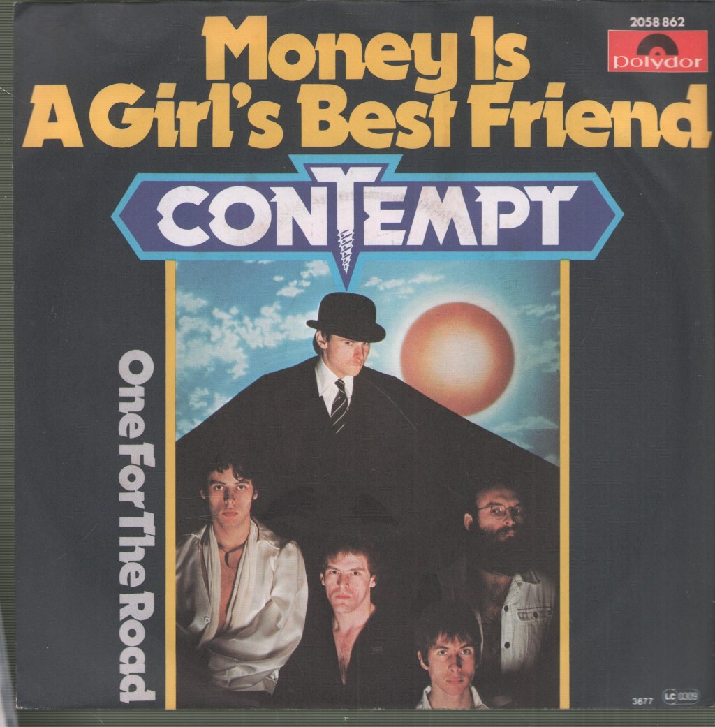 Contempt (70'S Group) - Money Is A Girl's Best Friend - 7 Inch
