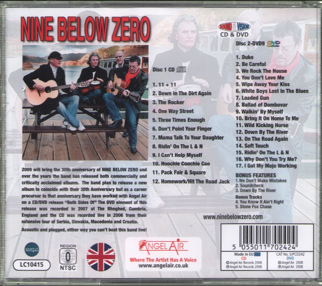 Nine Below Zero - Both Sides Of - Cd