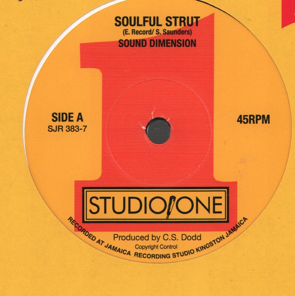 Sound Dimension - Soulful Strut - 7 Inch