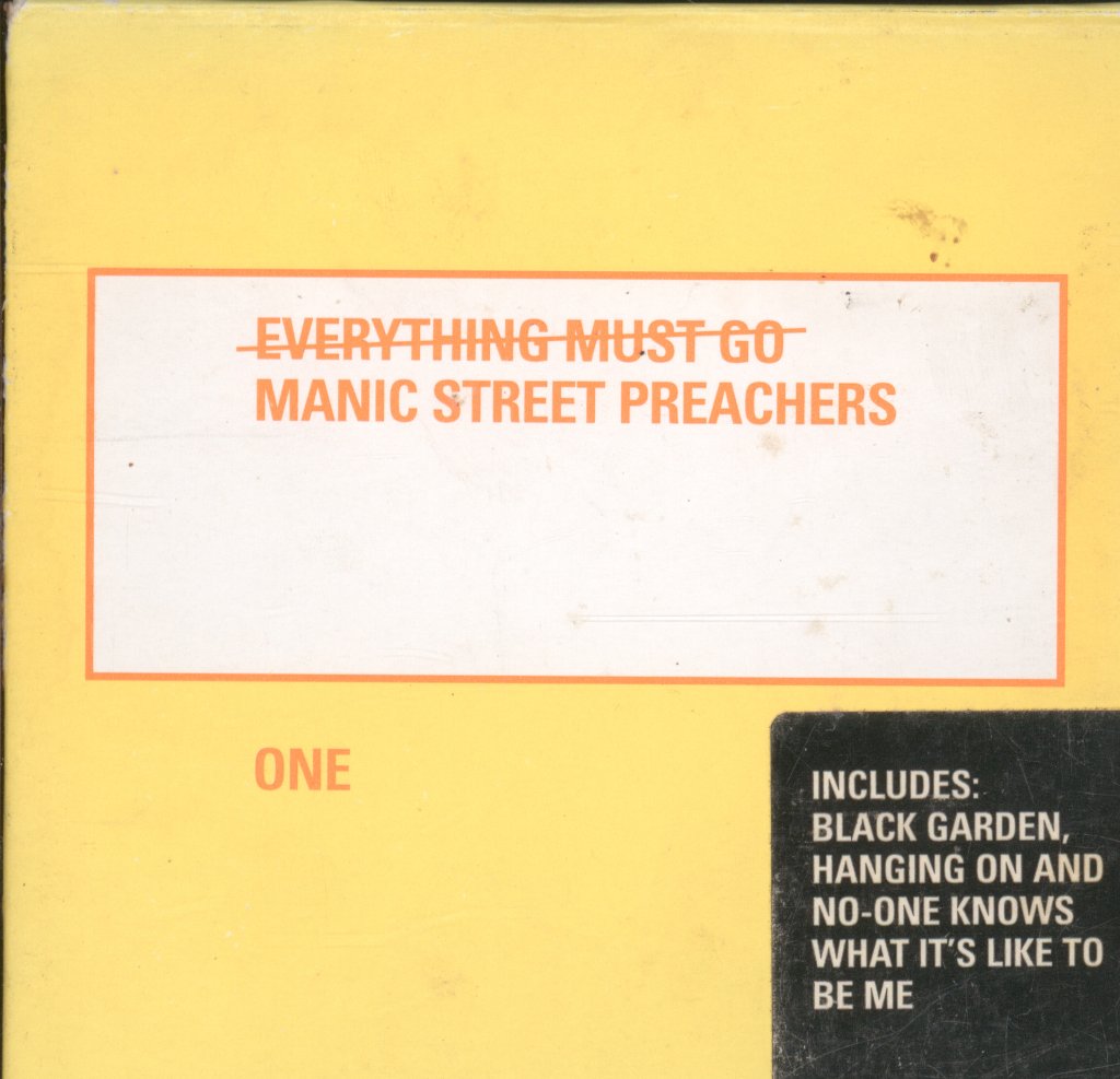 Manic Street Preachers - Everything Must Go - Cd