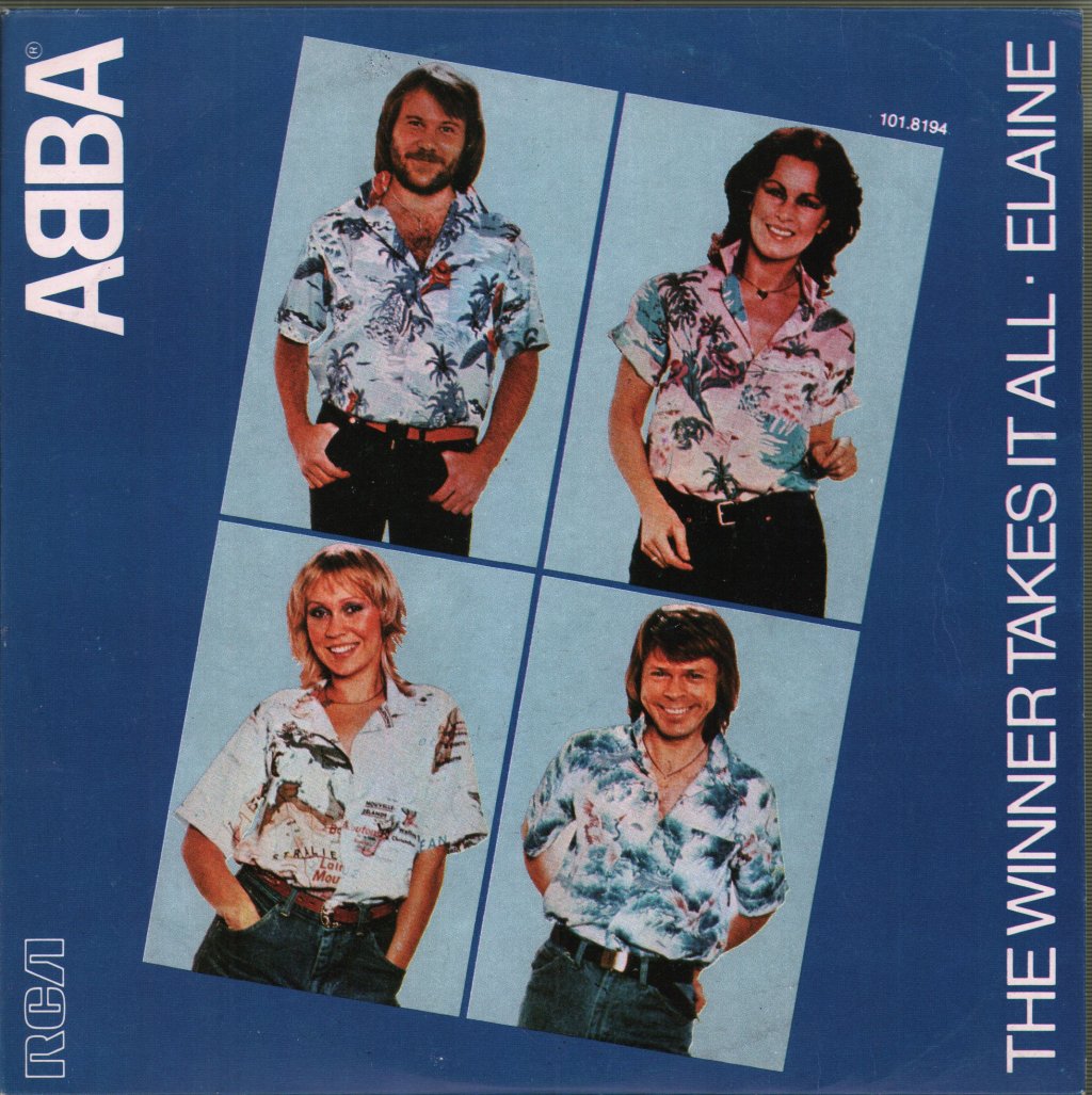 ABBA - Winner Takes It All / Elaine - 7 Inch