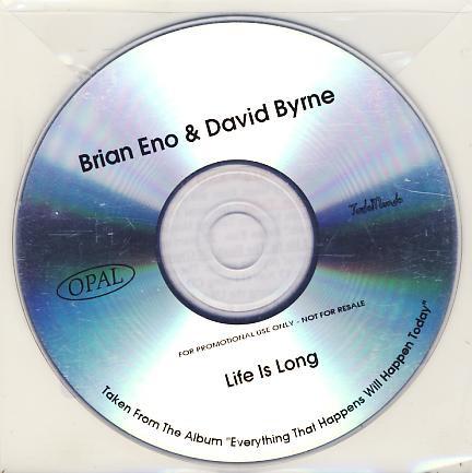 Brian Eno / David Byrne - Life Is Long - Cdr
