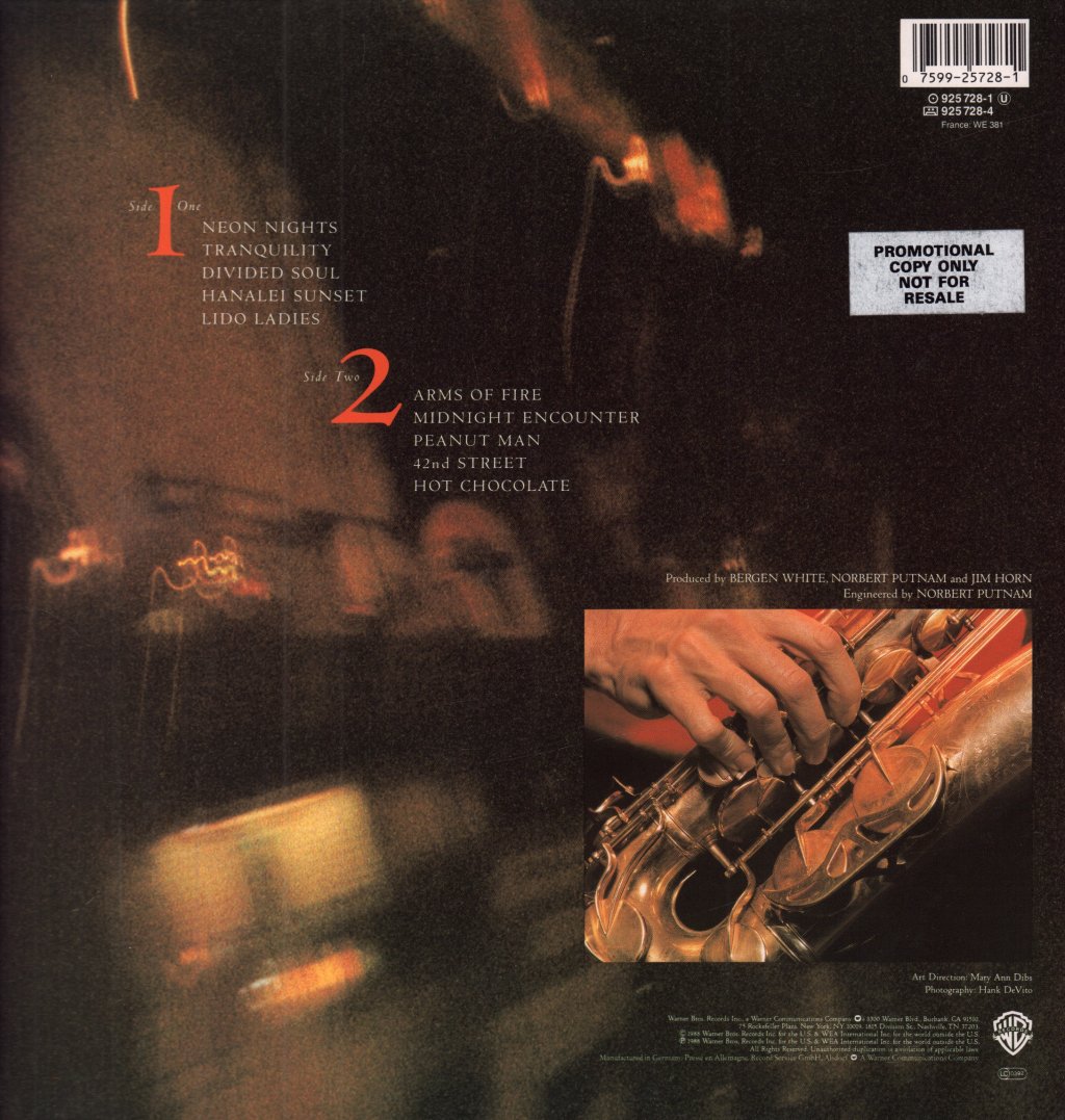 Jim Horn - Neon Nights - Lp