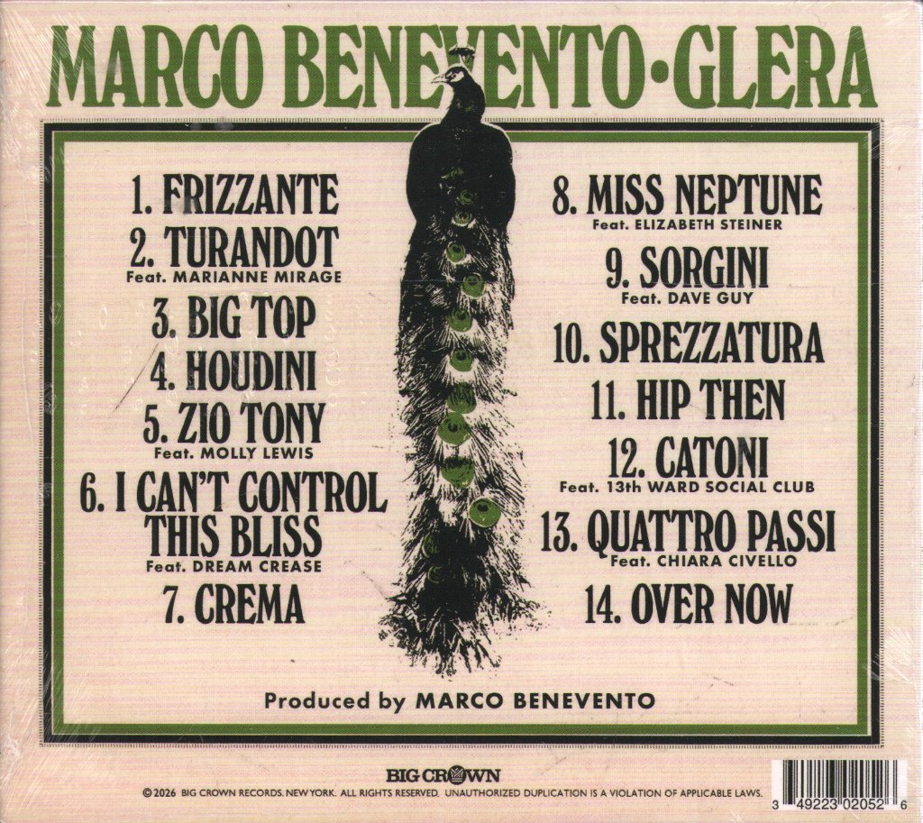 Marco Benevento - Glera - Cd