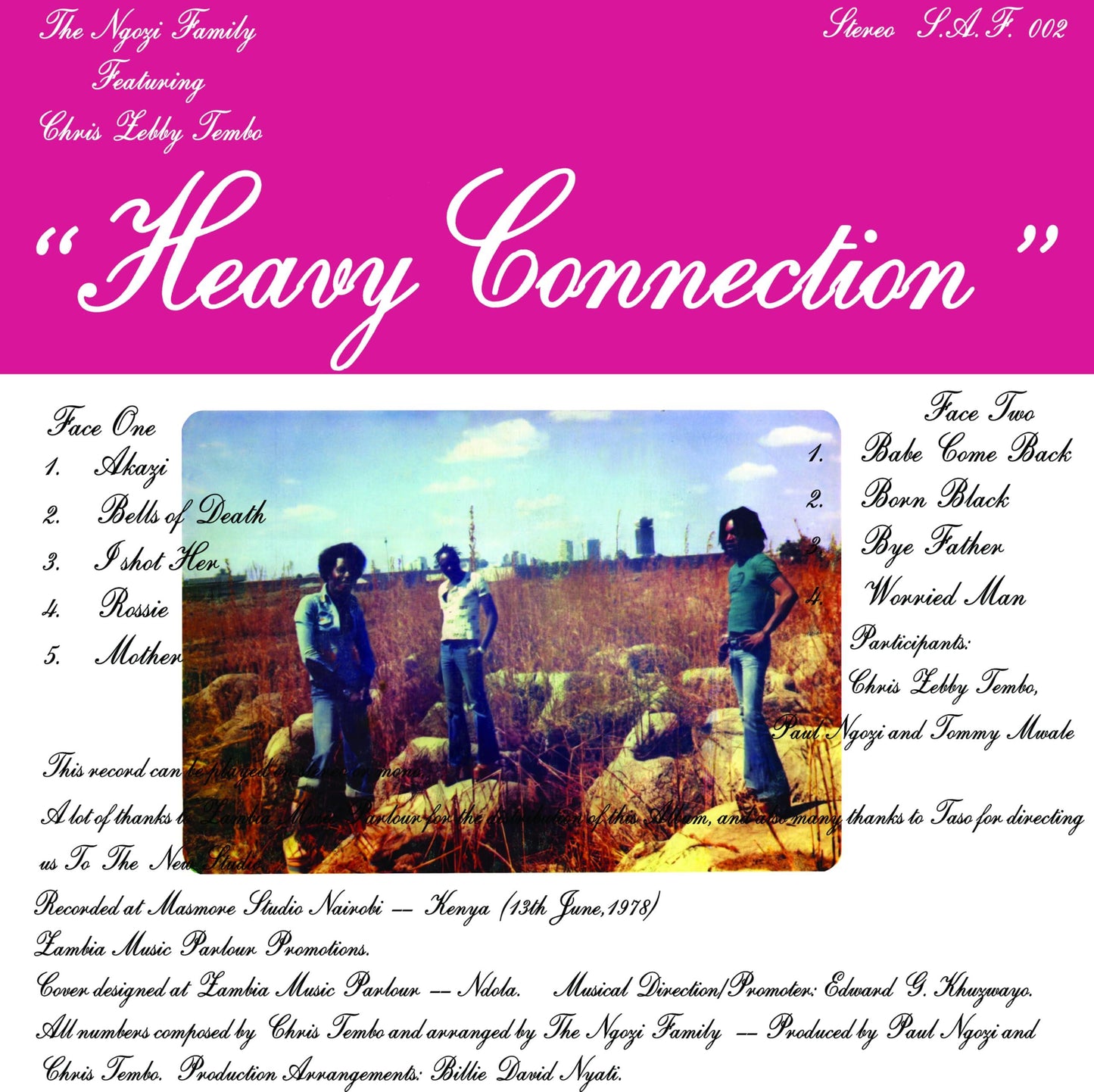 Ngozi Family - Heavy Connection - Lp