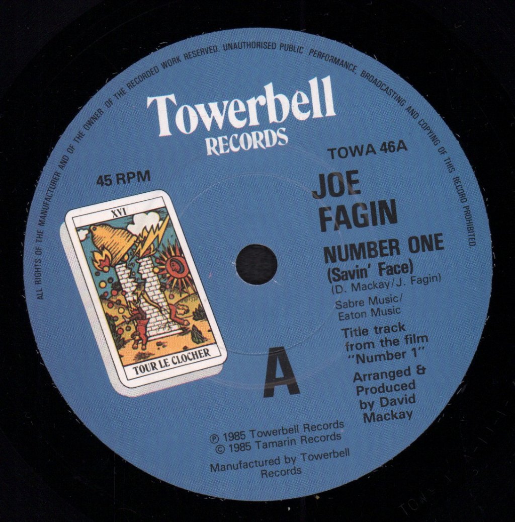 Joe Fagin - Number One - 7 Inch