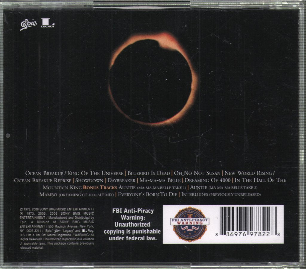 Electric Light Orchestra - On The Third Day - Cd