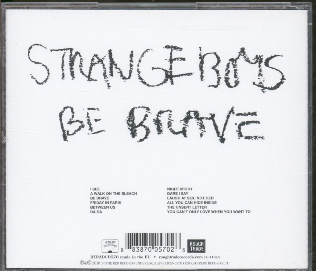 Strange Boys - Be Brave - Cd