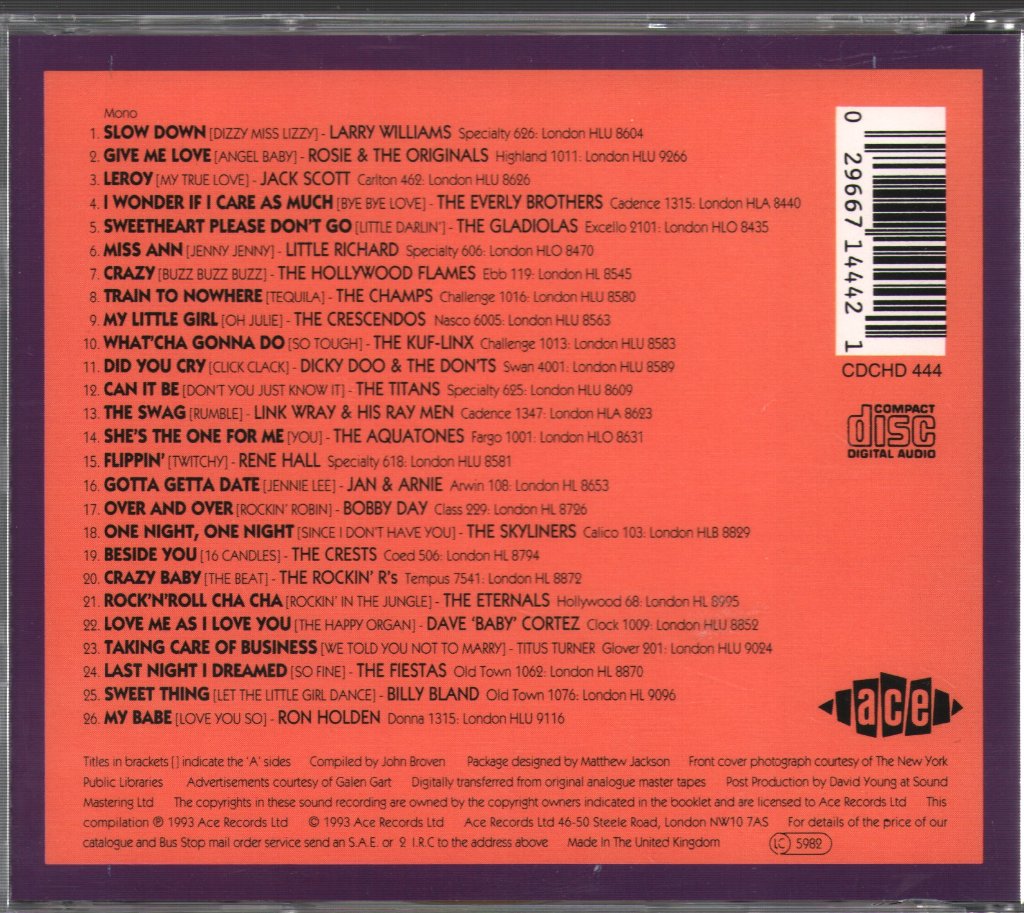 Various Artists - Fabulous Flips - Cd