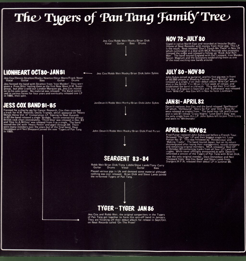 Tygers Of Pan Tang - First Kill - Lp