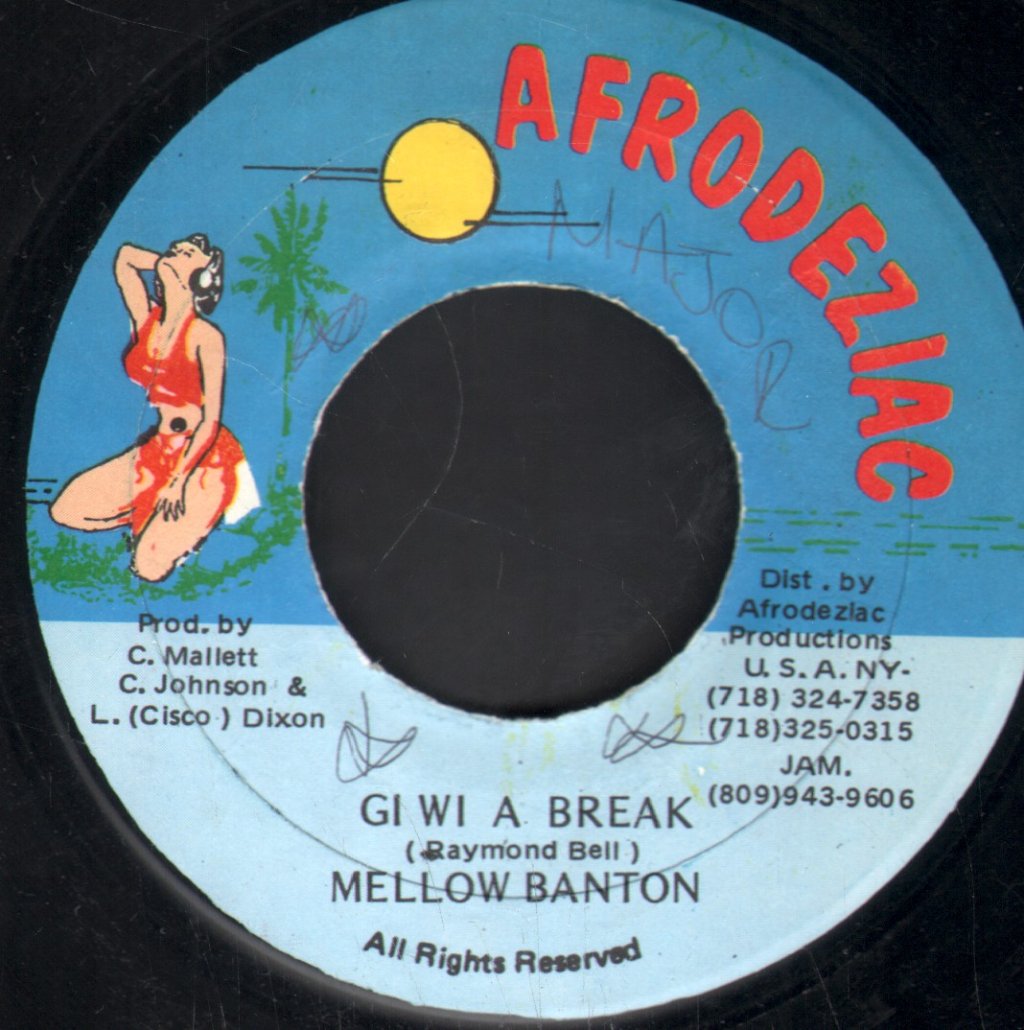 Mellow Banton - Gi Wi A Break - 7 Inch