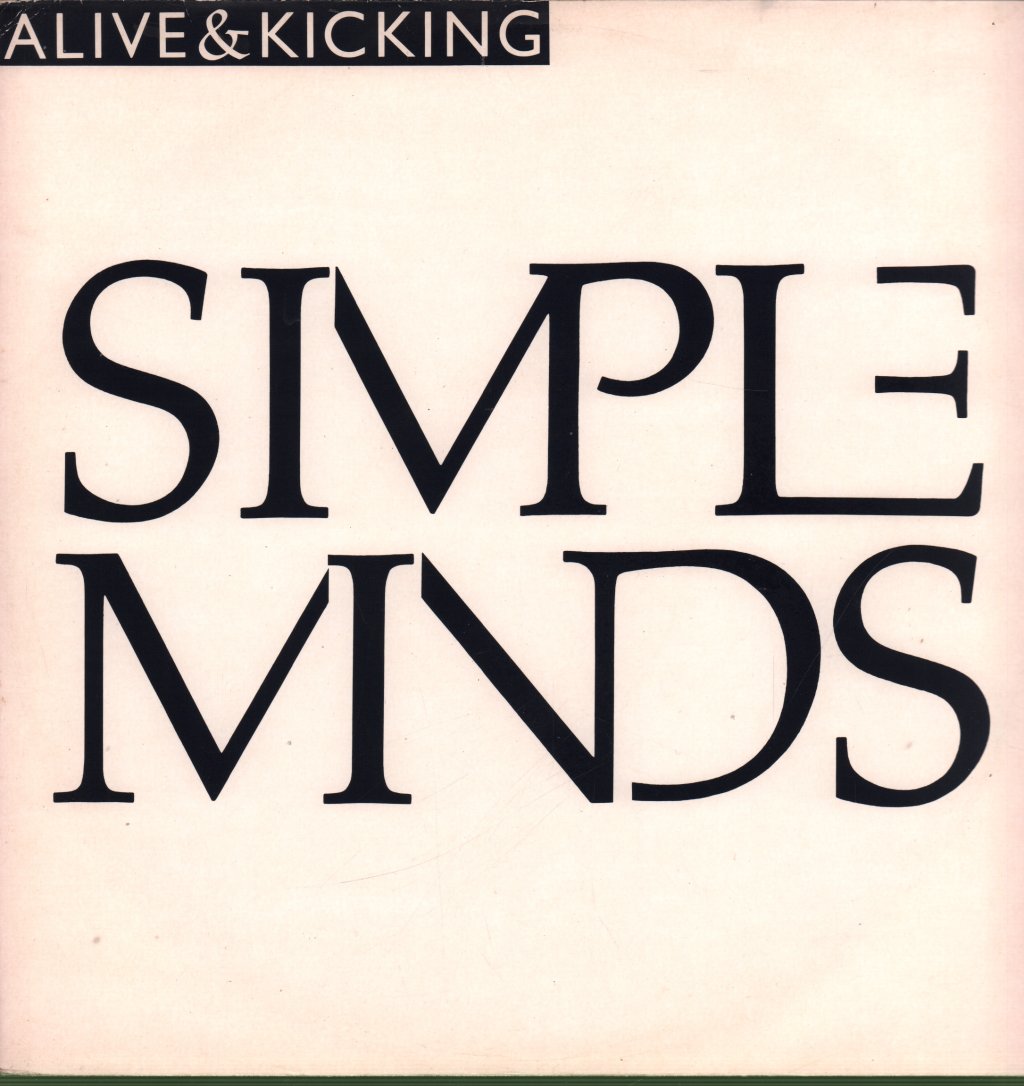 Simple Minds - Alive & Kicking - 12 Inch