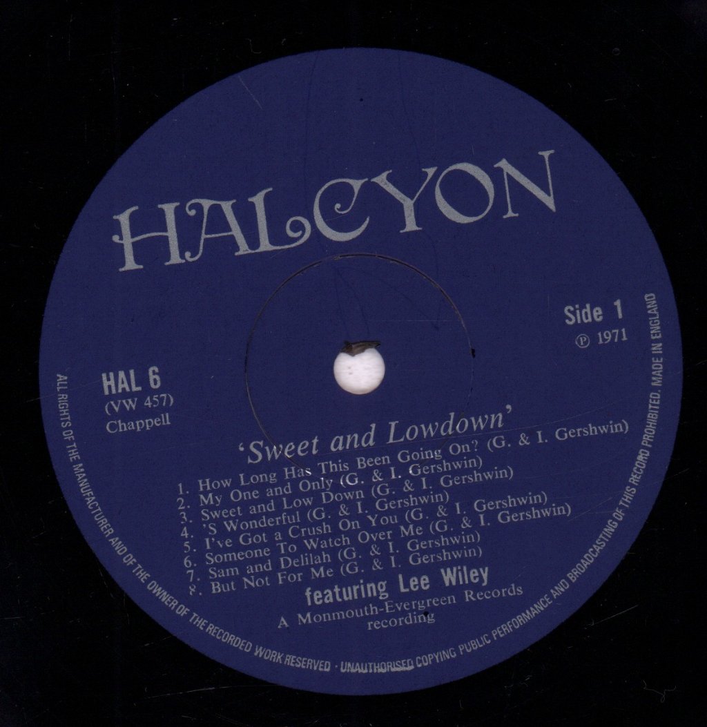 George Gershwin and cole porter - Sweet And Lowdown - Lp