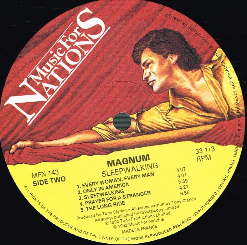Magnum - Sleepwalking - Lp