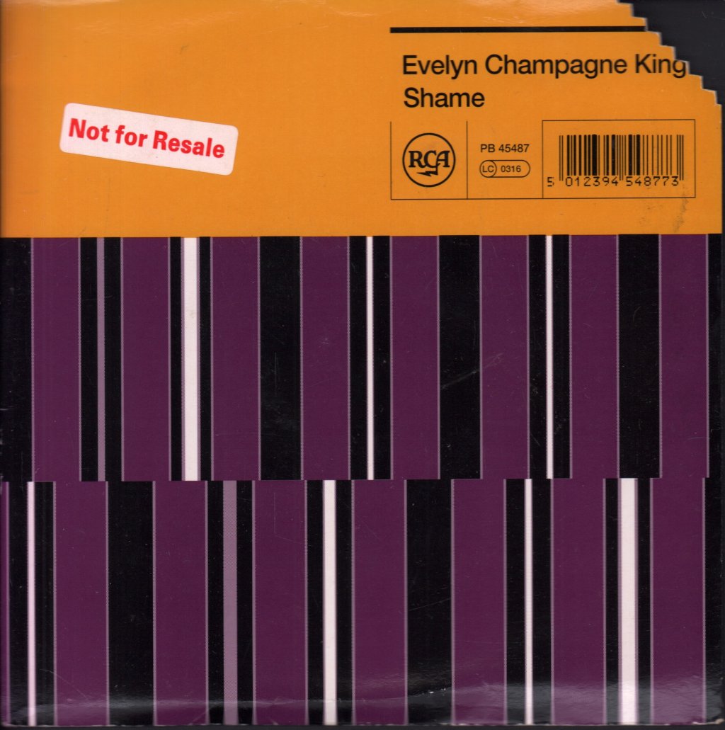 Evelyn Champagne King - Shame '92 Edit - 7 Inch